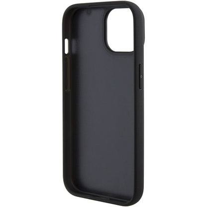 Custodia per Apple iPhone 15 Plus, BMW, Natural Hot Stamp, Nera