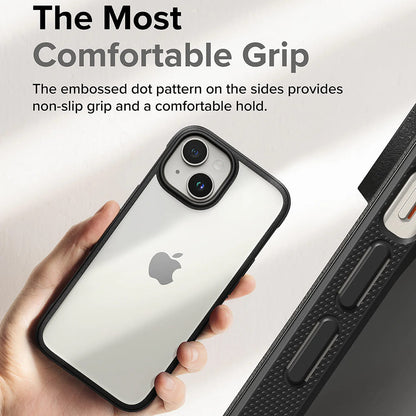 Custodia per Apple iPhone 15 Plus, Ringke, Fusion Bold, Nera