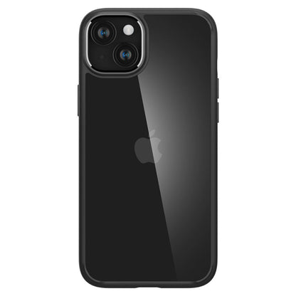 Custodia per Apple iPhone 15 Plus, Spigen, Ultra Hybrid, Nera Opaca
