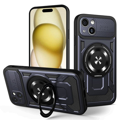 Custodia per Apple iPhone 15 Plus, Techsuit, RuggedCam, Blu