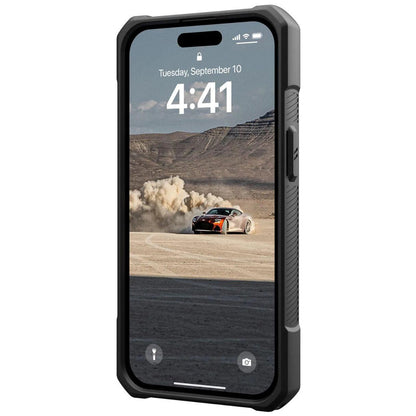 Custodia per Apple iPhone 15 Plus, Urban Armor Gear, Monarch Carbon, Nera