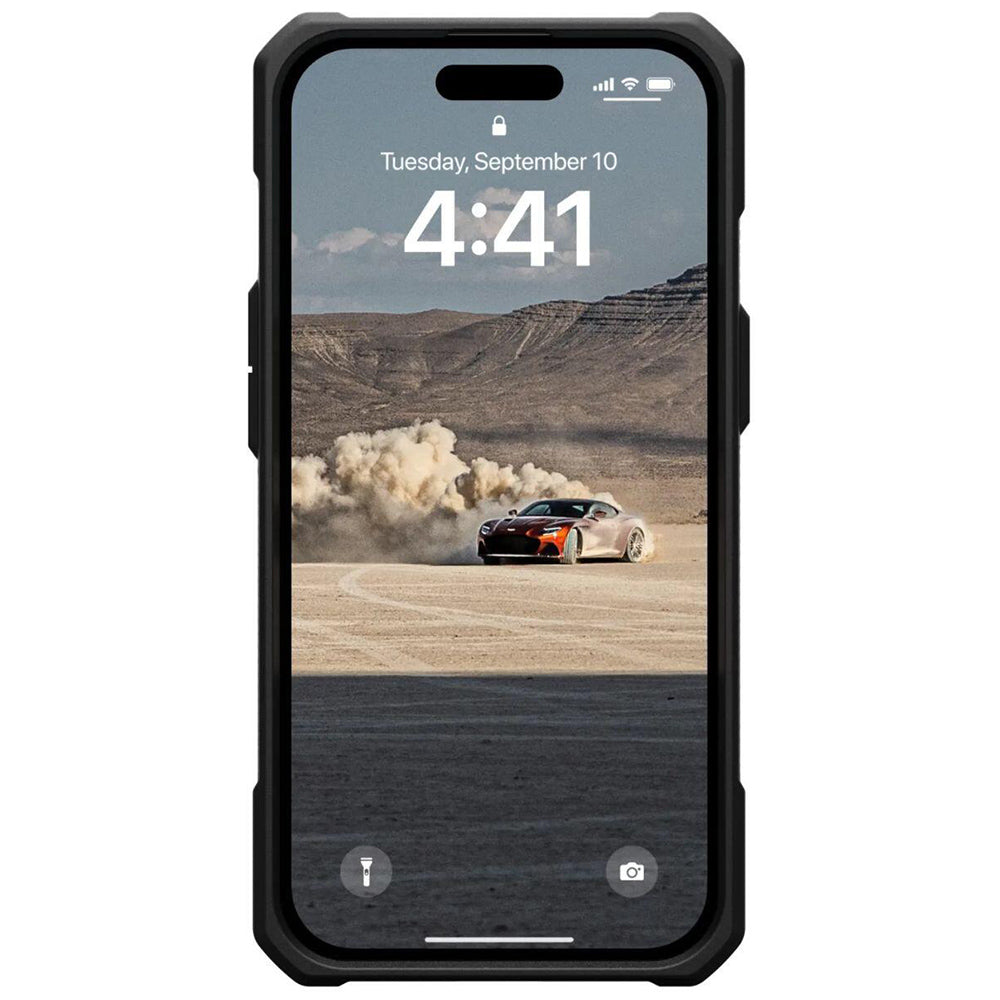 Custodia per Apple iPhone 15 Plus, Urban Armor Gear, Monarch Kevlar, Nera