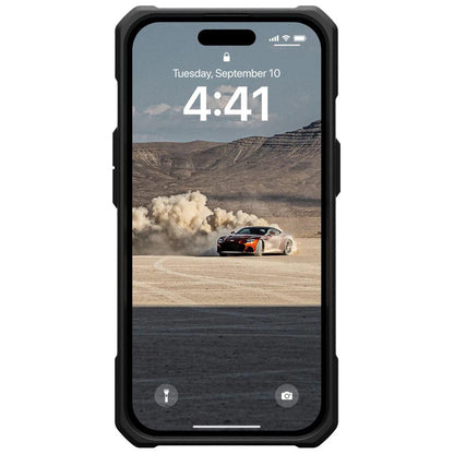 Custodia per Apple iPhone 15 Plus, Urban Armor Gear, Monarch Kevlar, Nera