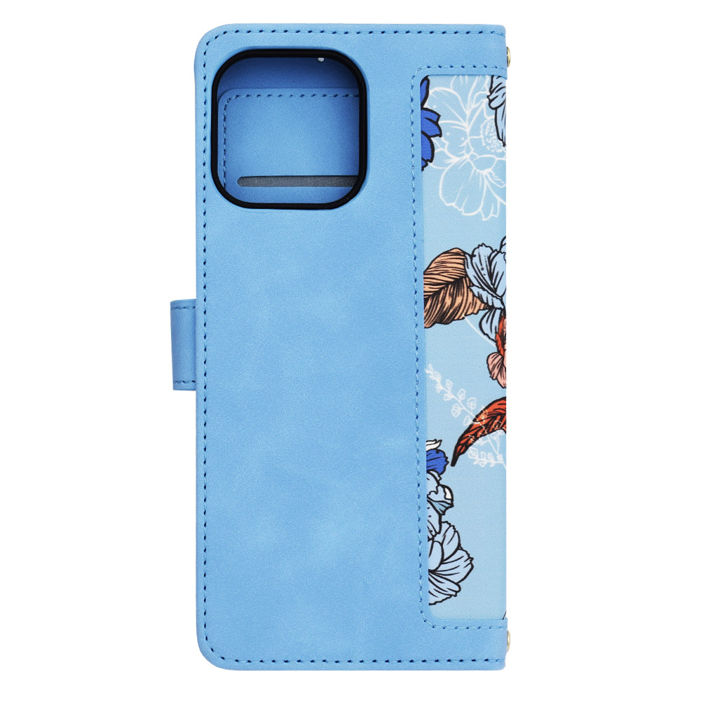 Custodia per Apple iPhone 15 Pro Max, Techsuit, FlipCraft, Blu