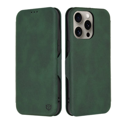 Custodia per Apple iPhone 15 Pro Max, Techsuit, Safe Wallet Plus, Verde