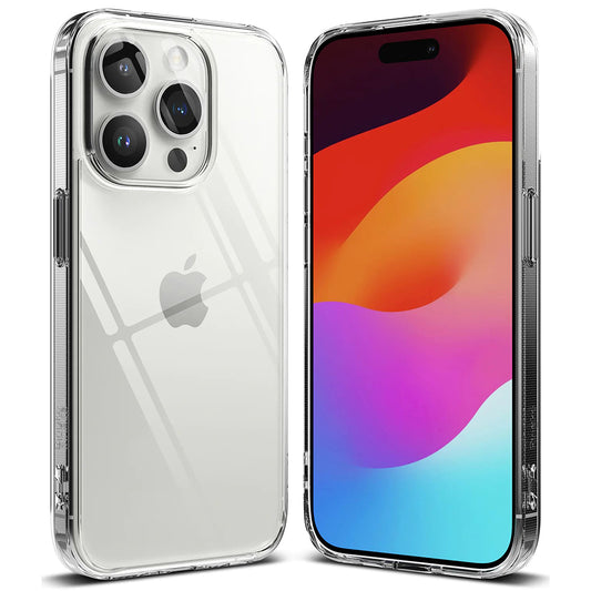 Custodia per Apple iPhone 15 Pro, Ringke, Fusion, Trasparente