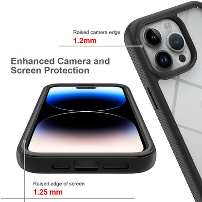 Case for Apple iPhone 15 Pro, Techsuit, Defense360 Pro, Black