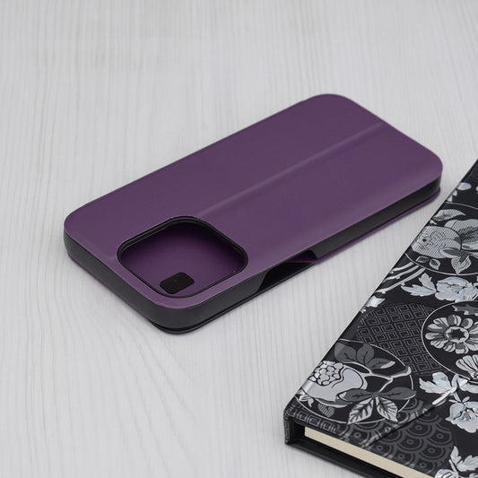 Custodia per Apple iPhone 15 Pro, Techsuit, eFold, Viola