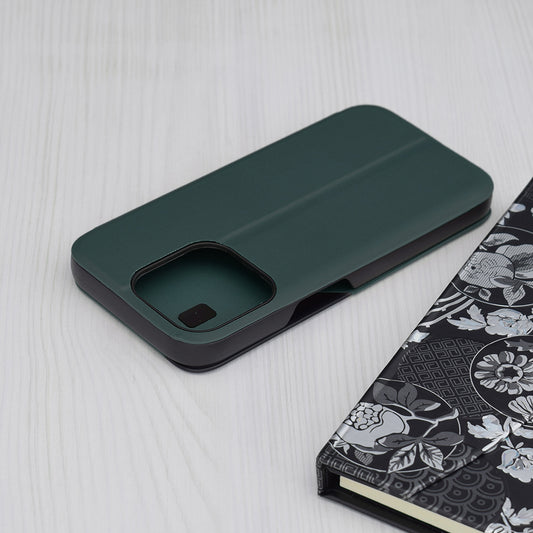 Custodia per Apple iPhone 15 Pro, Techsuit, eFold, Verde