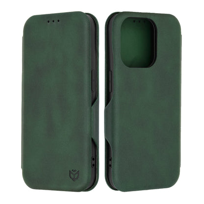 Custodia per Apple iPhone 15 Pro, Techsuit, Safe Wallet Plus, Verde