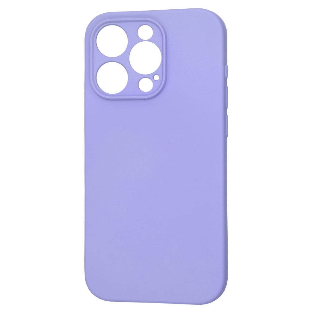 Custodia per Apple iPhone 15 Pro, Techsuit, SoftFlex, Lilla Chiaro