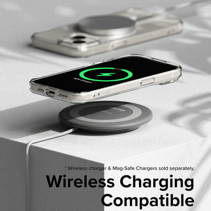 Custodia per Apple iPhone 15, Ringke, Fusion, Trasparente