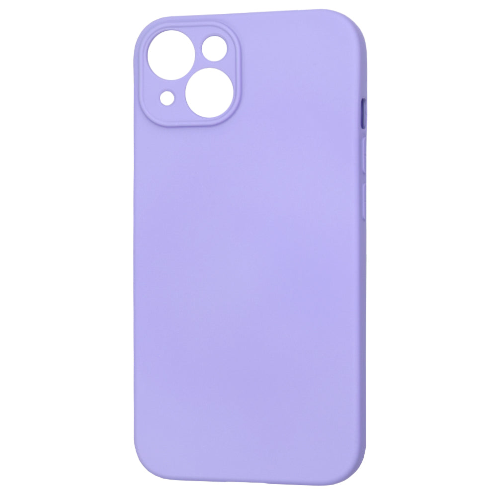 Custodia per Apple iPhone 15, Techsuit, SoftFlex, Lilla Chiaro