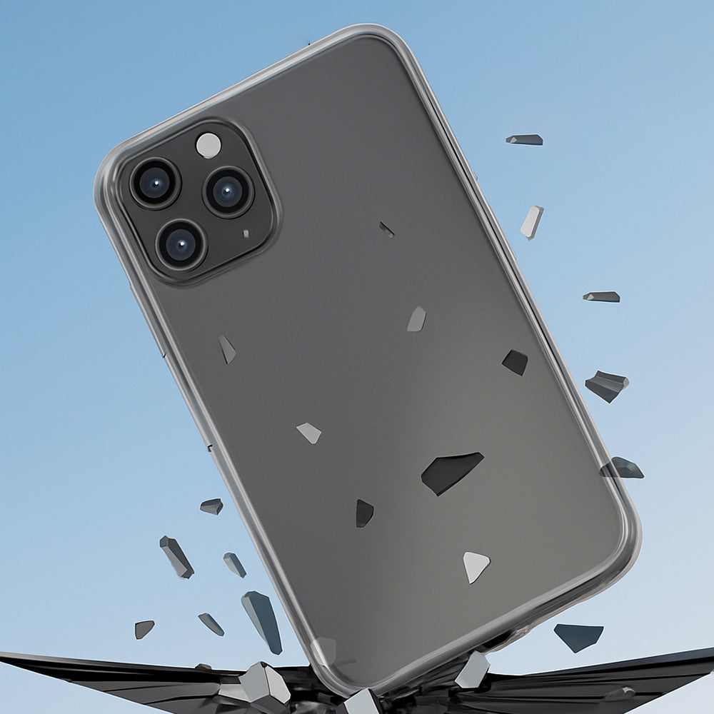Custodia per Apple iPhone 16, 3MK, ComfortDuo, Trasparente