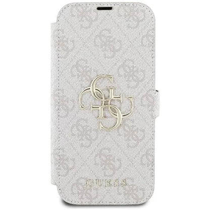 Case for Apple iPhone 16 Plus, Guess, 4G Book, Pink