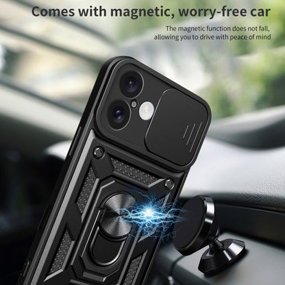 Custodia per Apple iPhone 16 Plus, Techsuit, CamShield, Blu