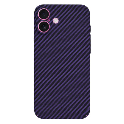 Custodia per Apple iPhone 16 Plus, Techsuit, Carbonite FiberShell, Viola