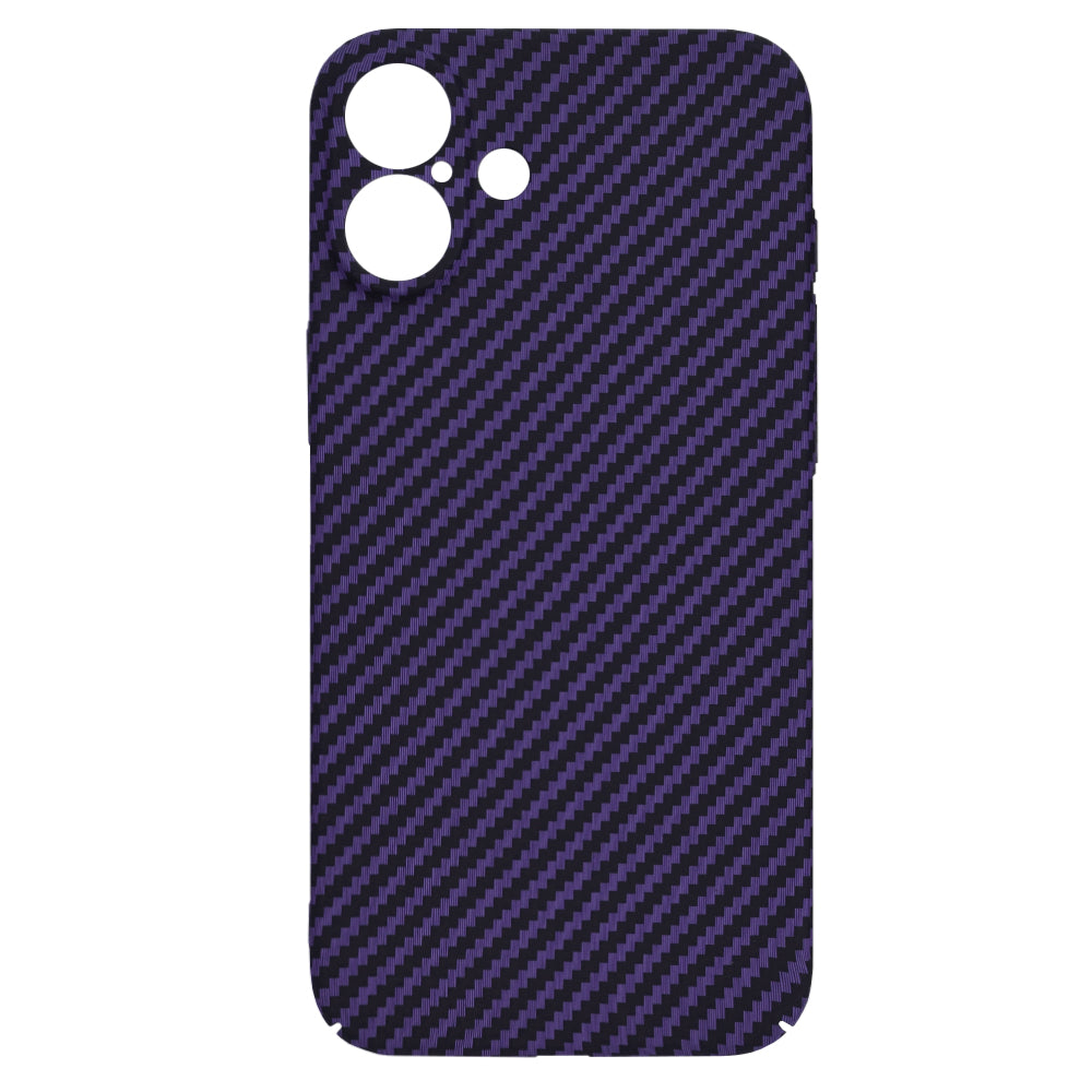 Custodia per Apple iPhone 16 Plus, Techsuit, Carbonite FiberShell, Viola