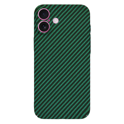 Custodia per Apple iPhone 16 Plus, Techsuit, Carbonite FiberShell, Verde