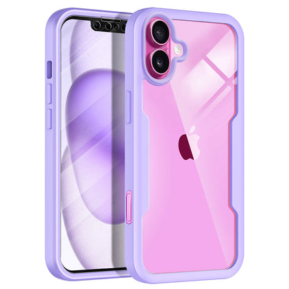 Custodia per Apple iPhone 16 Plus, Techsuit, ColorVerse 360, Viola