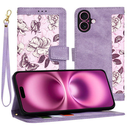 Custodia per Apple iPhone 16 Plus, Techsuit, FlipCraft, Viola