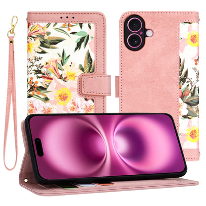 Custodia per Apple iPhone 16 Plus, Techsuit, FlipCraft, Rosa