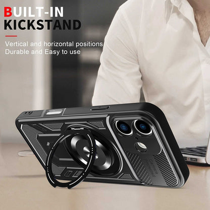 Custodia per Apple iPhone 16 Plus, Techsuit, RuggedCam, Viola