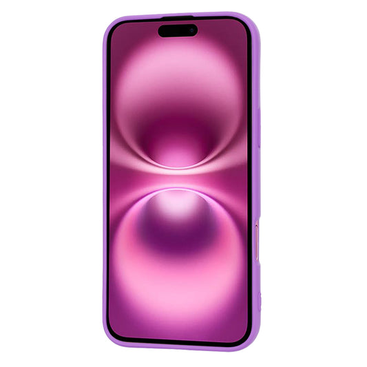 Custodia per Apple iPhone 16 Plus, Techsuit, SoftFlex, Viola