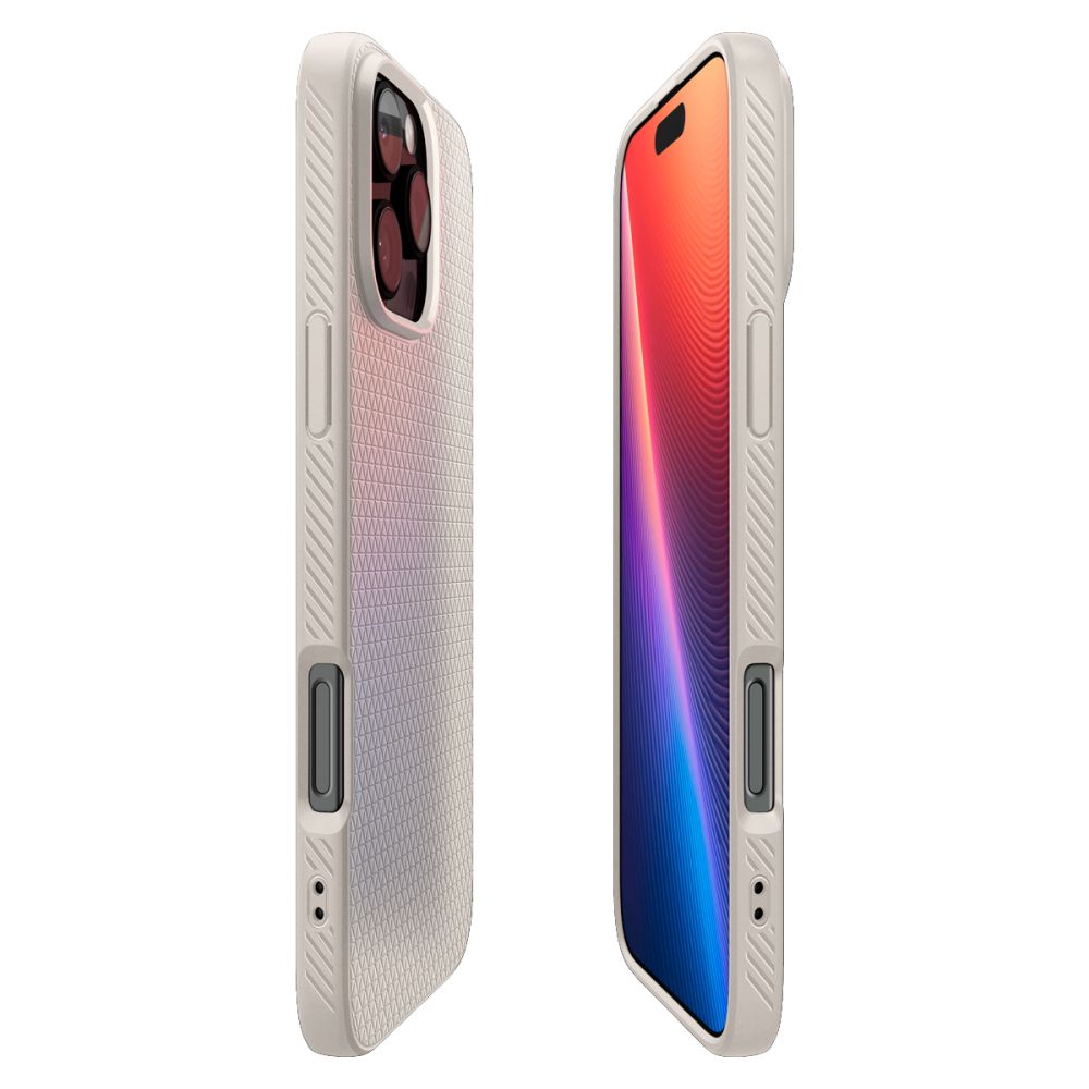 Custodia per Apple iPhone 16 Pro Max, Spigen, Liquid Air, Beige