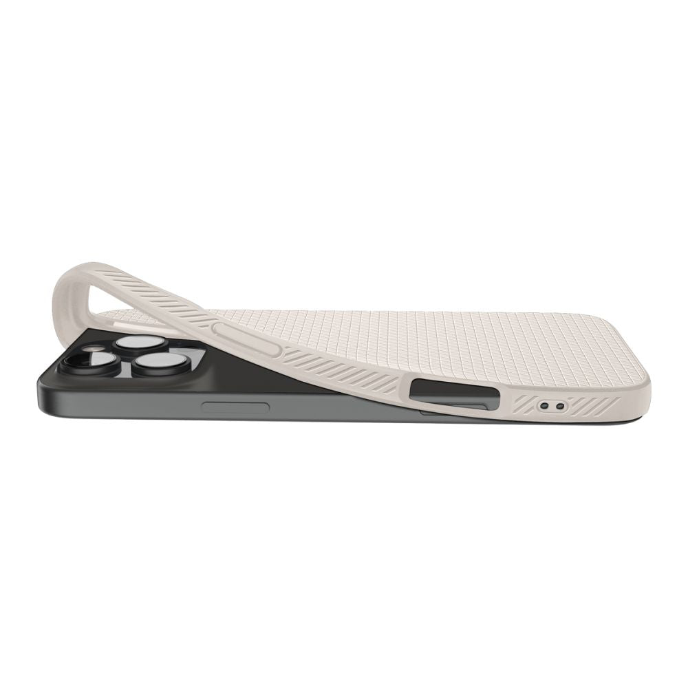 Custodia per Apple iPhone 16 Pro Max, Spigen, Liquid Air, Beige