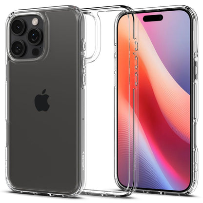 Custodia per Apple iPhone 16 Pro Max, Spigen, Ultra Hybrid, Trasparente ACS07992