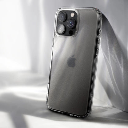 Custodia per Apple iPhone 16 Pro Max, Spigen, Ultra Hybrid, Trasparente Satinata ACS07993