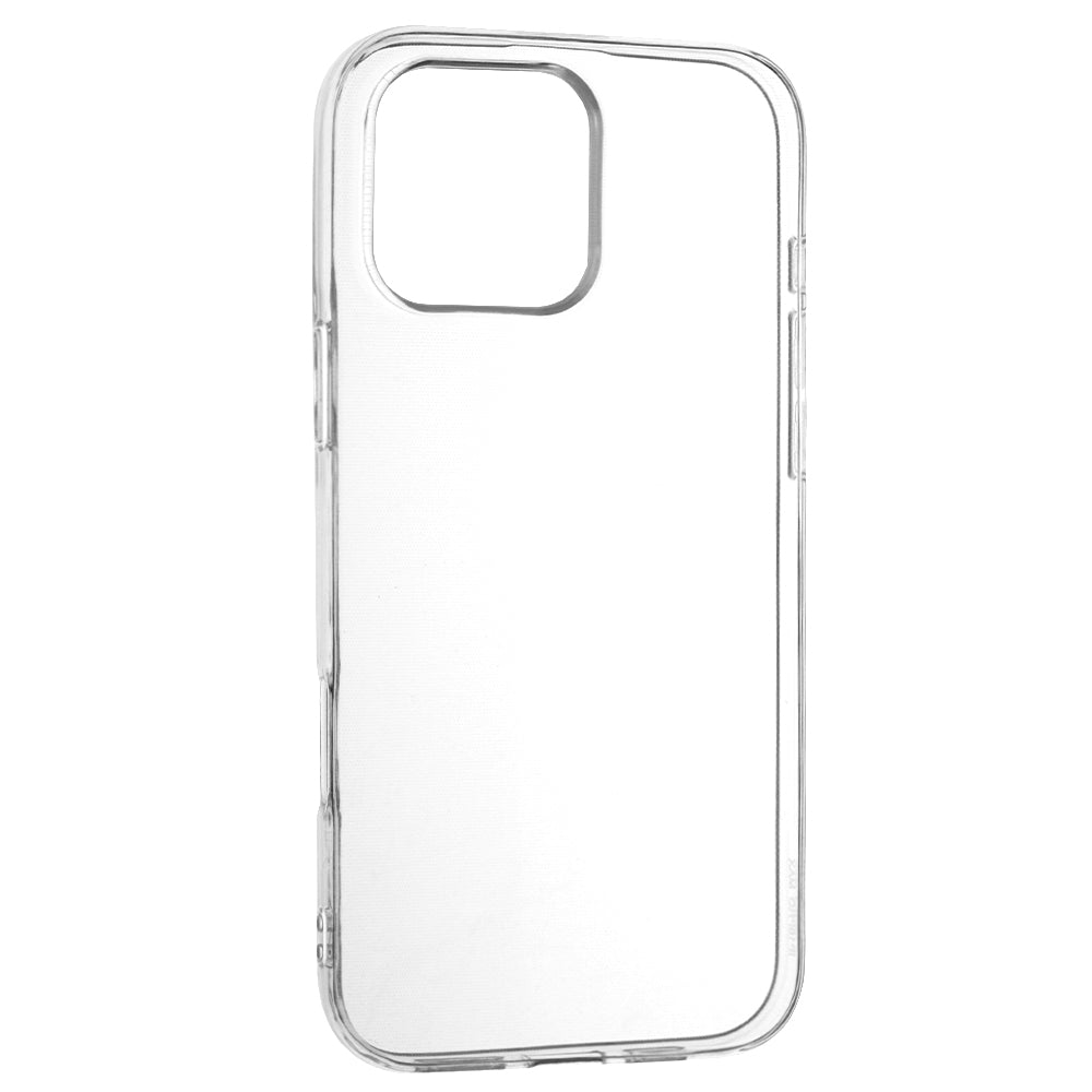 Custodia per Apple iPhone 16 Pro Max, Techsuit, Clear (Big Lens Hole), Trasparente