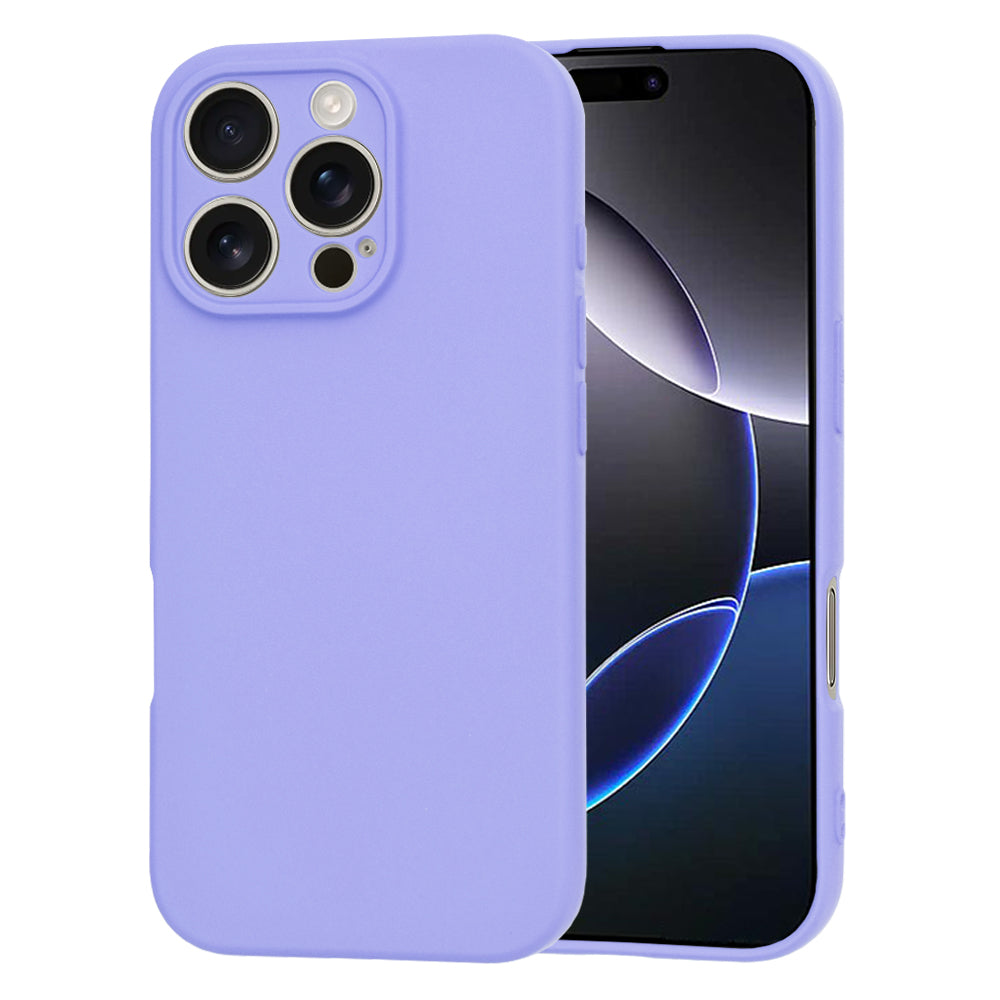 Custodia per Apple iPhone 16 Pro Max, Techsuit, SoftFlex, Lilla Chiaro