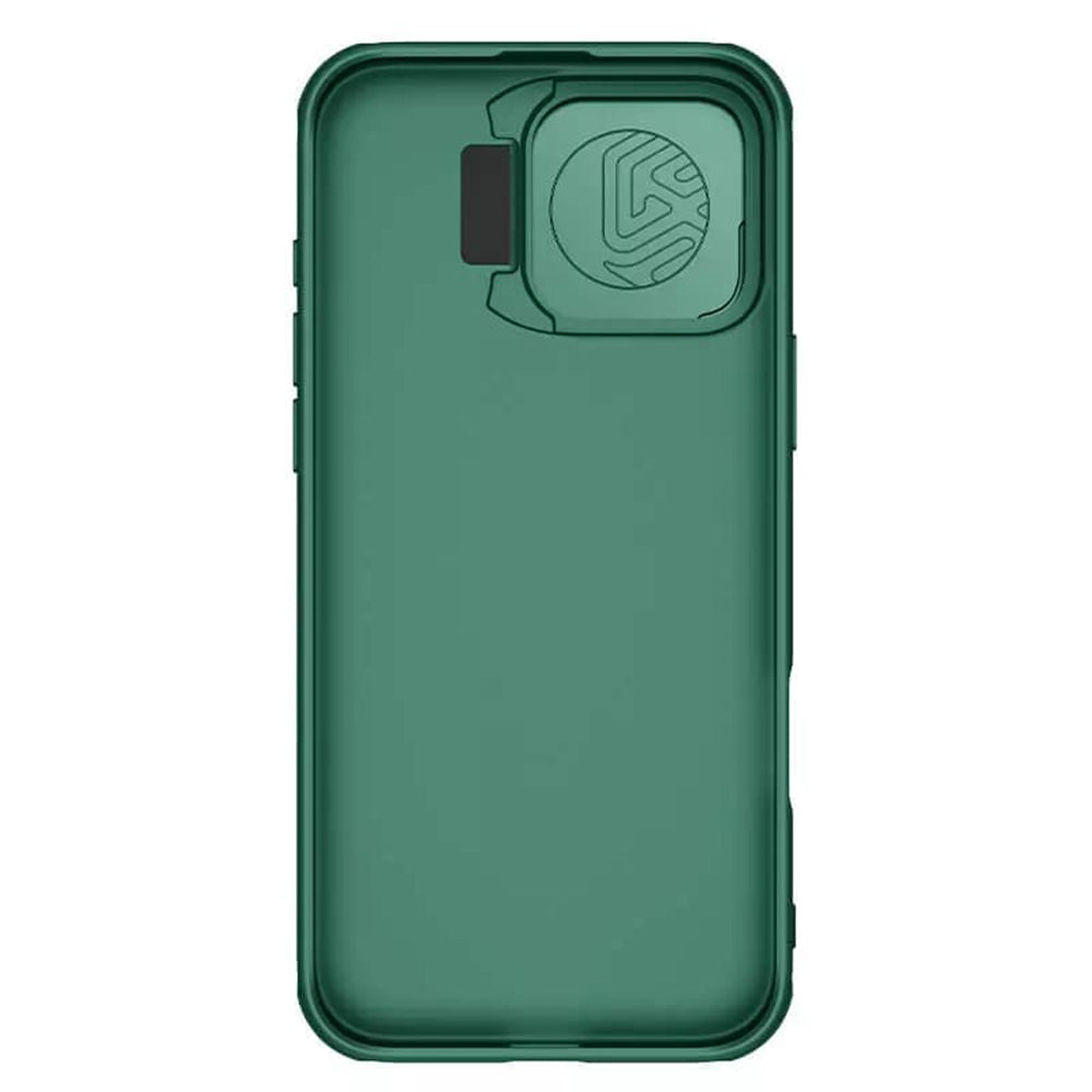 Custodia per Apple iPhone 16 Pro, Nillkin, CamShield Prop, Verde