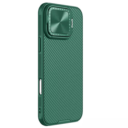 Custodia per Apple iPhone 16 Pro, Nillkin, CamShield Prop, Verde