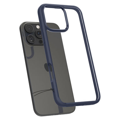 Custodia per Apple iPhone 16 Pro, Spigen, Ultra Hybrid, Blu Navy ACS08126