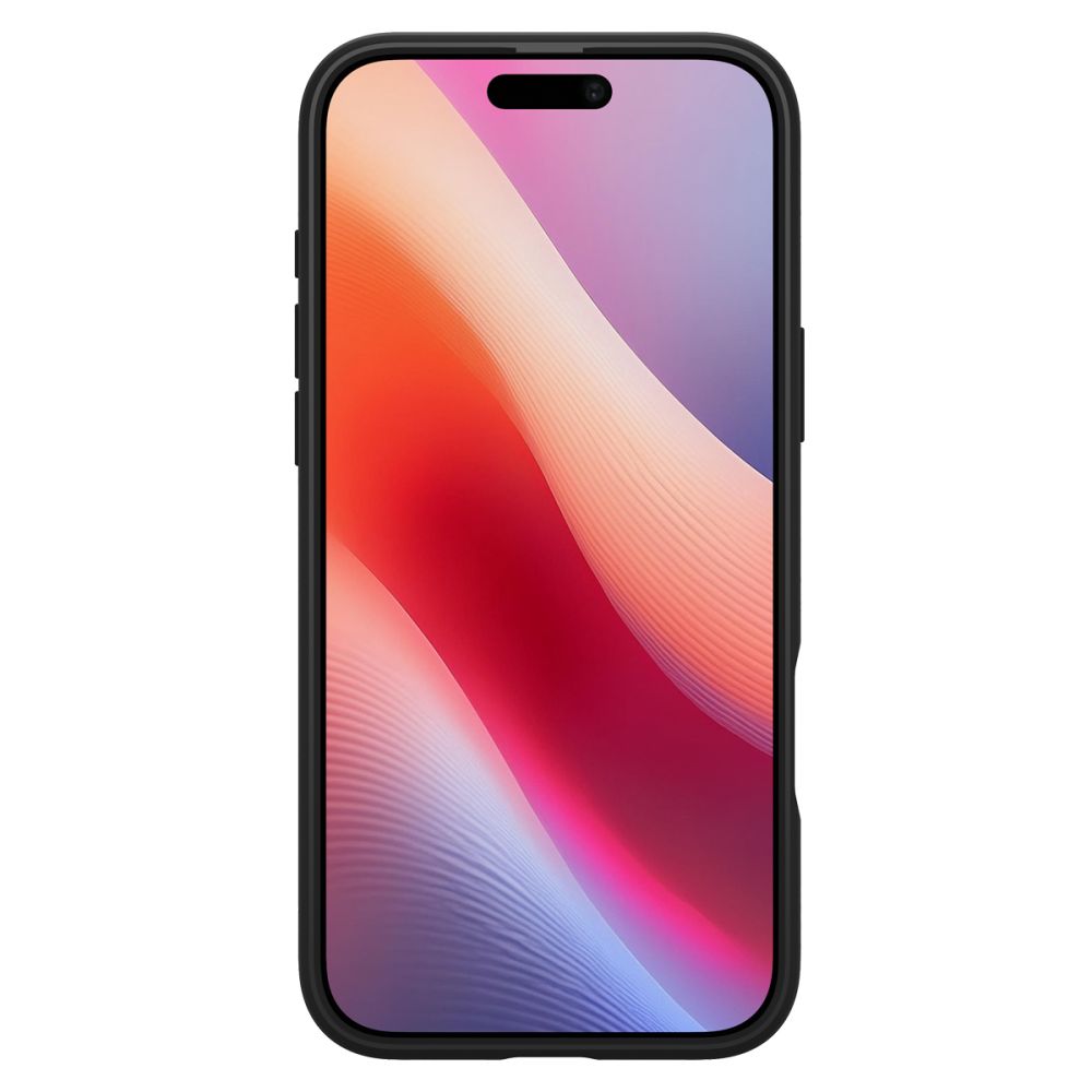 Custodia per Apple iPhone 16 Pro, Spigen, Ultra Hybrid, Nera Opaca