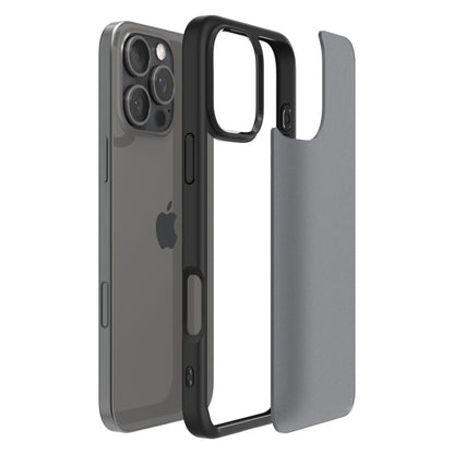 Case for Apple iPhone 16 Pro, Spigen, Ultra Hybrid, Matte Black ACS08124