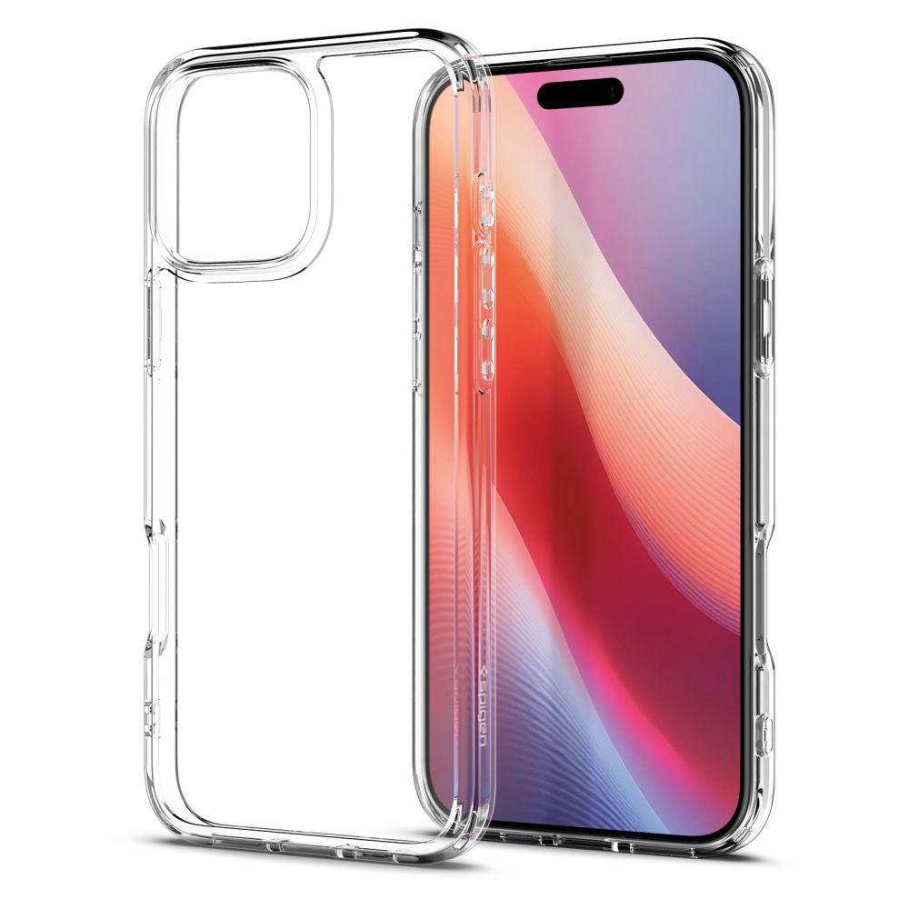 Custodia per Apple iPhone 16 Pro, Spigen, Ultra Hybrid, Trasparente ACS08121
