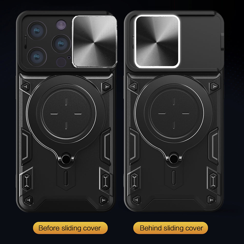 Custodia per Apple iPhone 16 Pro, Techsuit, CamGuard Pro, Viola