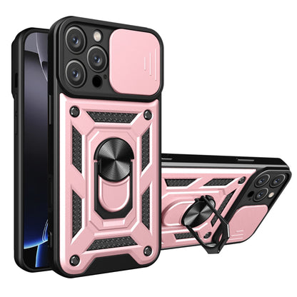 Custodia per Apple iPhone 16 Pro, Techsuit, CamShield, Rosa