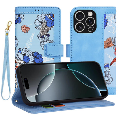 Case for Apple iPhone 16 Pro, Techsuit, FlipCraft, Blue