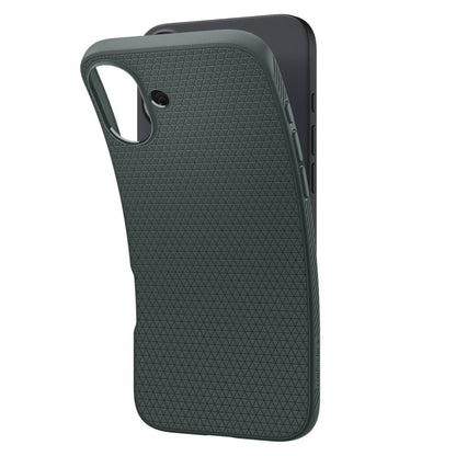 Custodia per Apple iPhone 16, Spigen, Liquid Air, Verde
