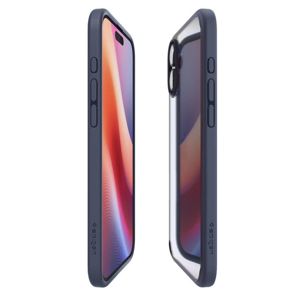 Case for Apple iPhone 16, Spigen, Ultra Hybrid, Navy Blue