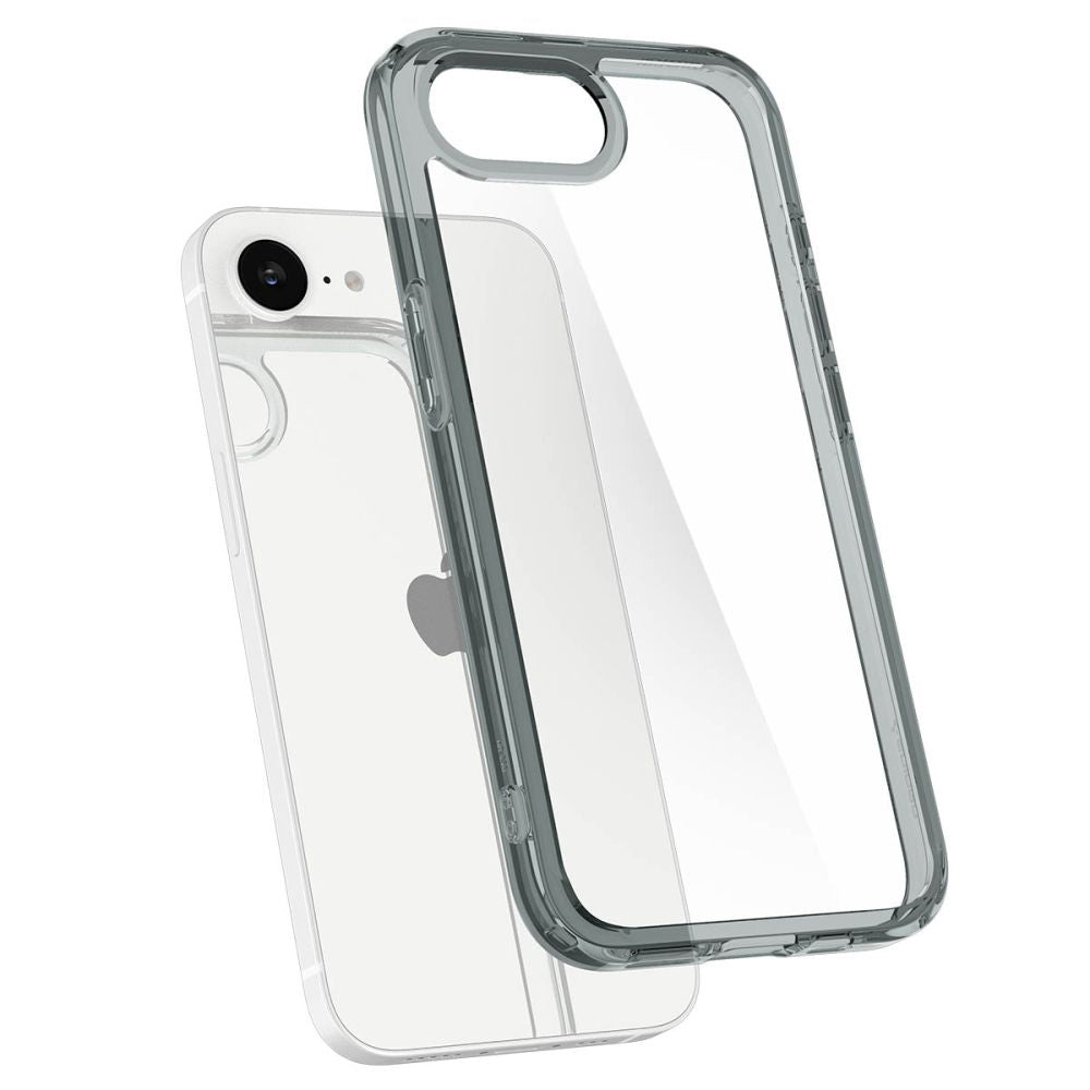 Custodia per Apple iPhone 17e / 16e, Spigen, Ultra Hybrid, Fumé