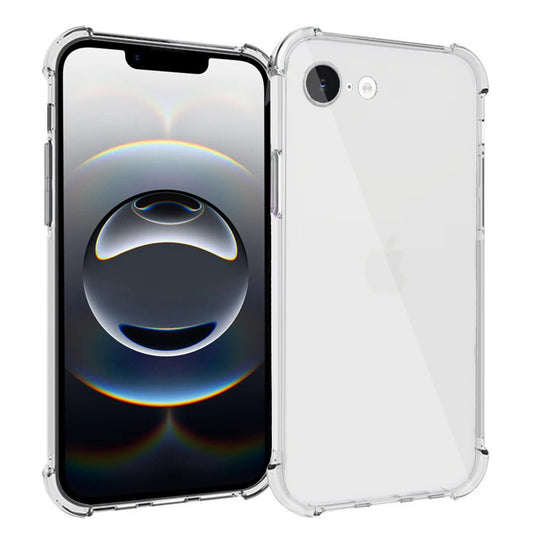 Custodia per Apple iPhone 17e / 16e, Techsuit, Shockproof Clear, Trasparente