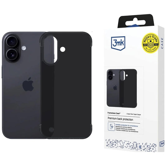 Custodia per Apple iPhone 17, 3MK, Just20g, Nera