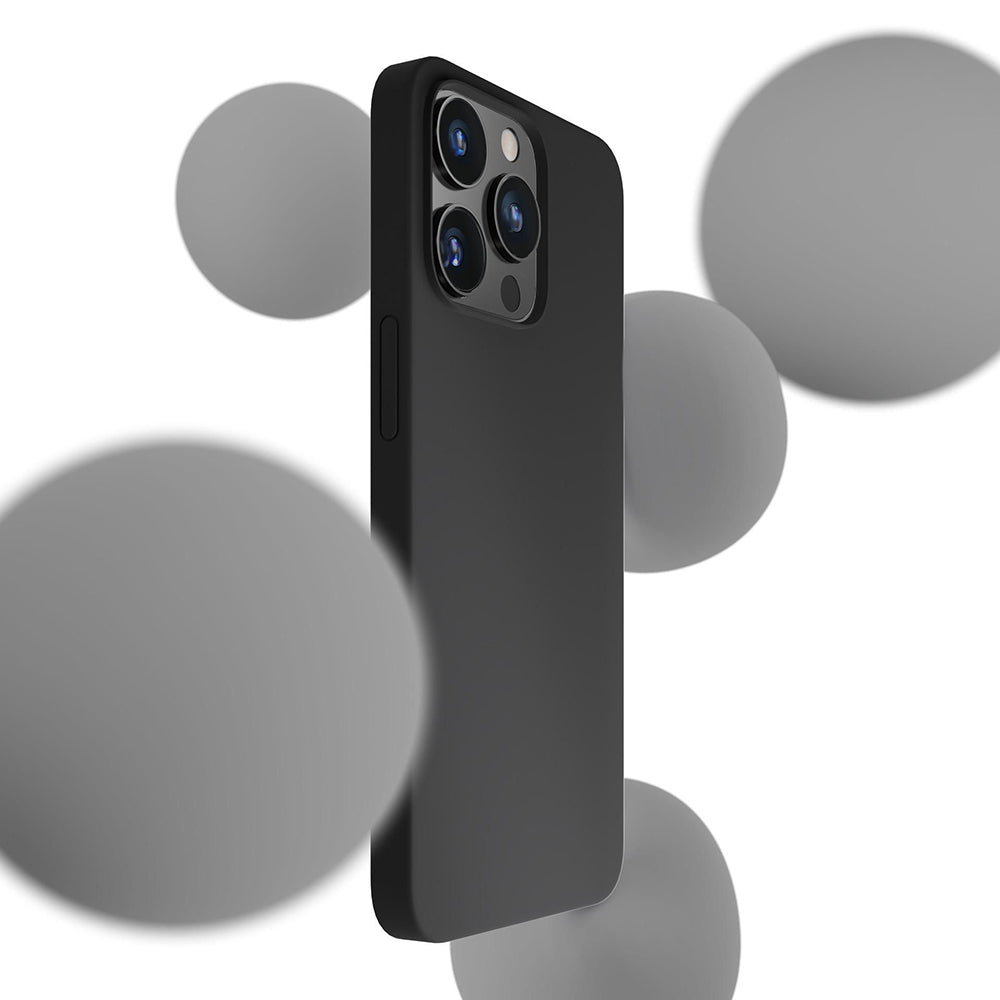 Custodia per Apple iPhone 17 Air, 3MK, Silicone, Nera