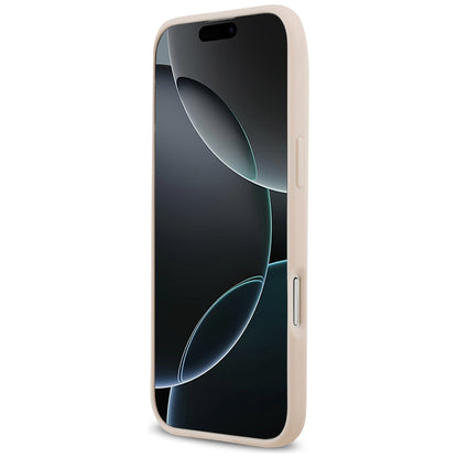 Custodia per Apple iPhone 17 Air, Guess, 4G Grained Big and Classic Logo, Rosa